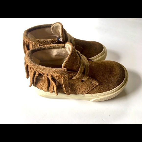 GAP Other - GAP Toddler Brown Suede Moccasin Sneakers
